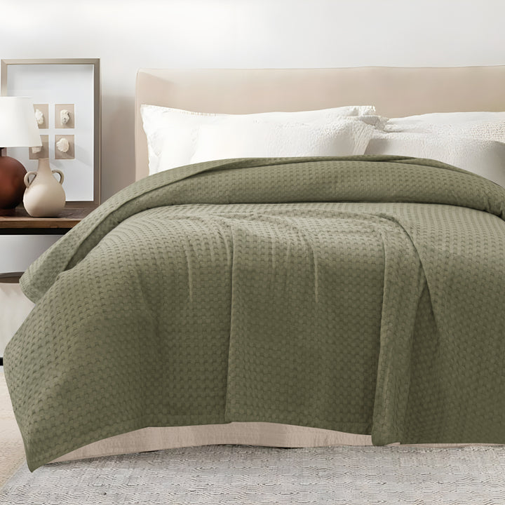Waffle Coverlet Coverlet