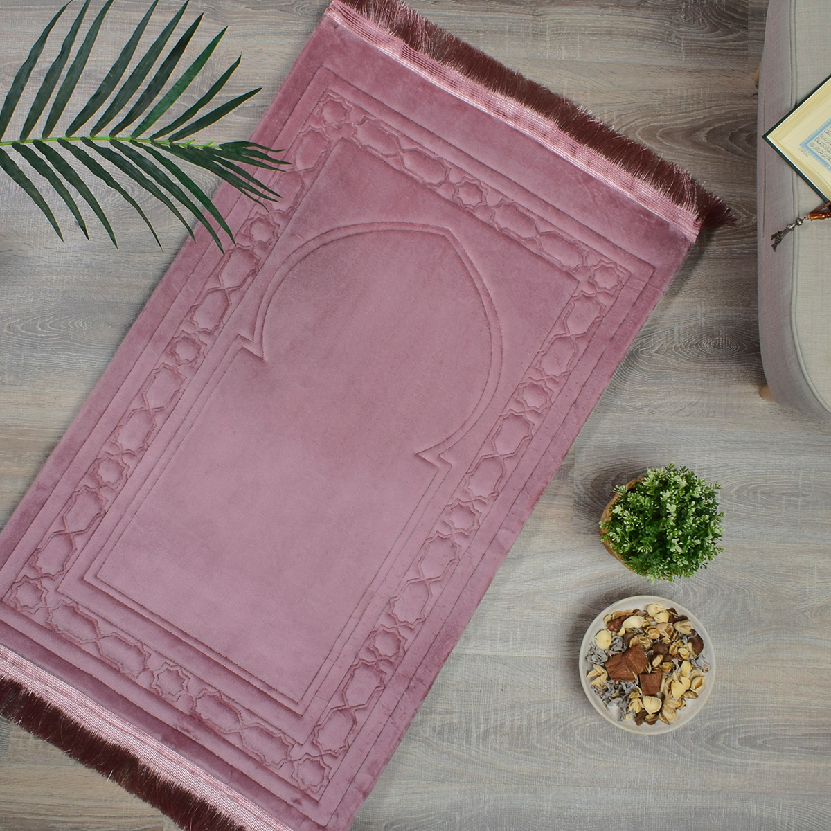 Padded Prayer Rug - Quba Morano Textiles