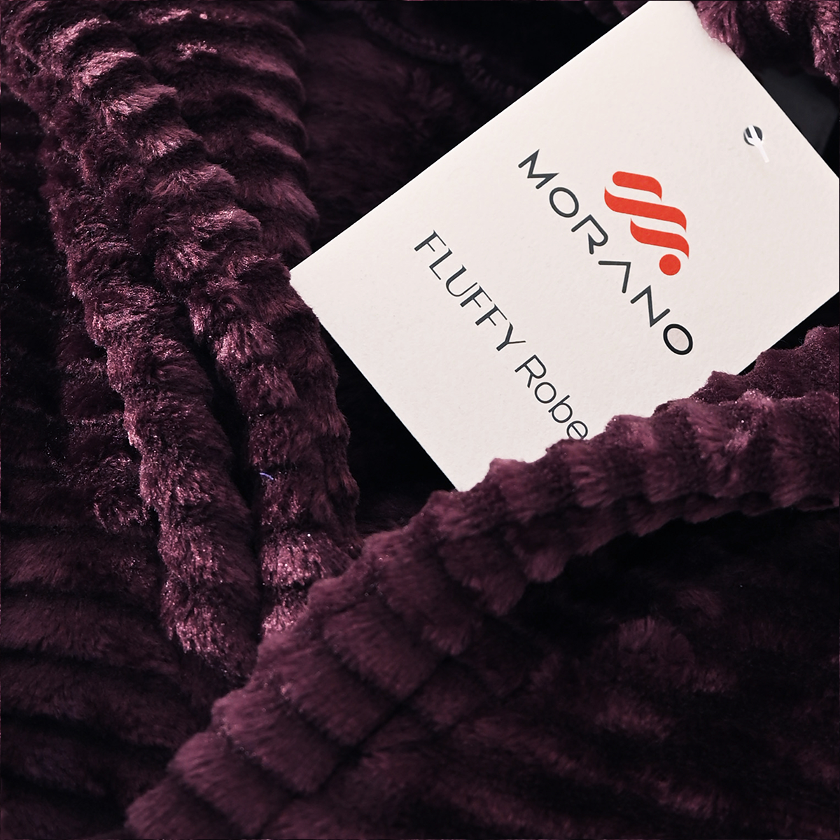 Fluffy Robe Sticker Fluffy Robe – Morano | Ultra-Soft & Cozy Home Robe – Morano Textiles