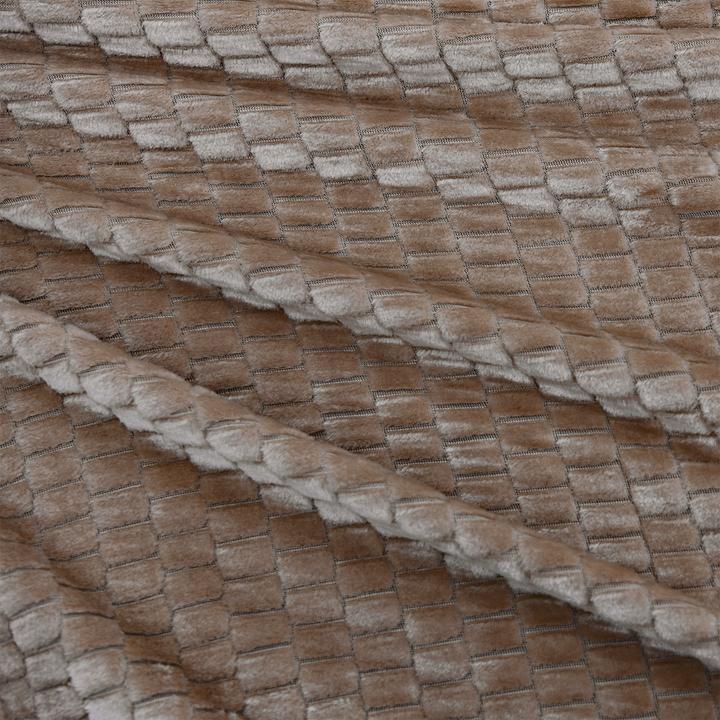 Velvet Jacquard Blanket Morano Textiles