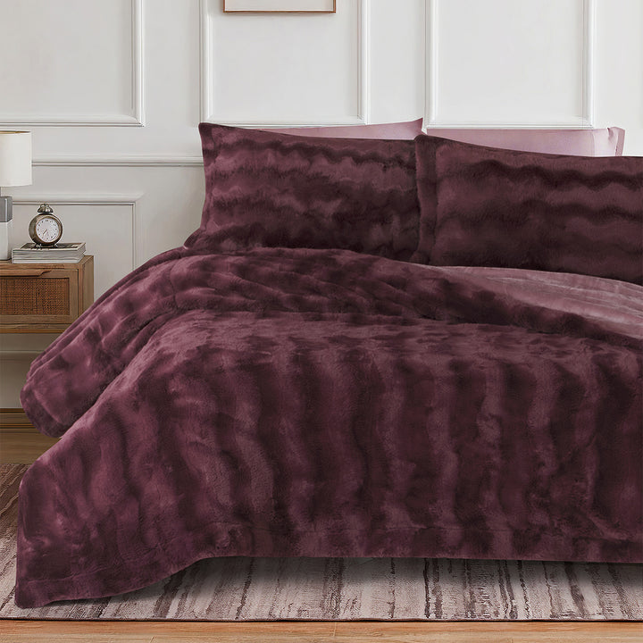 Mink Bedspread Set - Violet Morano Textiles