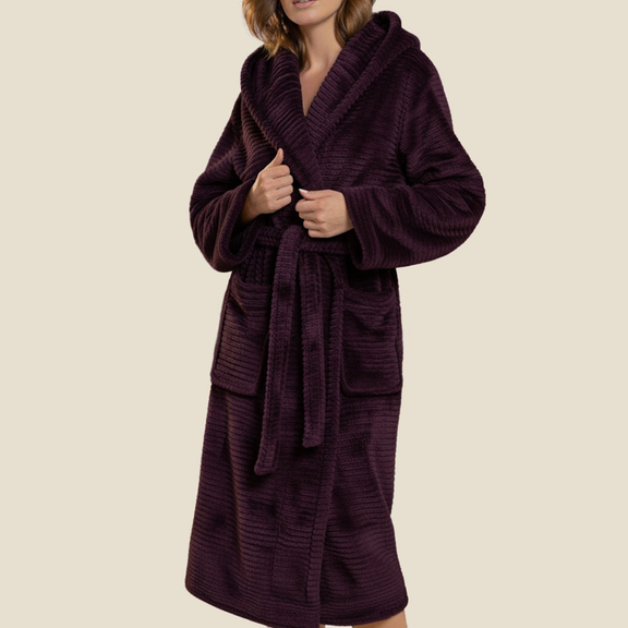 Homey Robe Fluffy Robe – Morano | Ultra-Soft & Cozy Home Robe – Morano Textiles