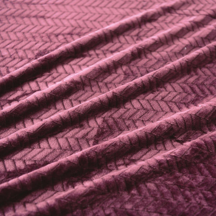 Velvet Jacquard Blanket Morano Textiles