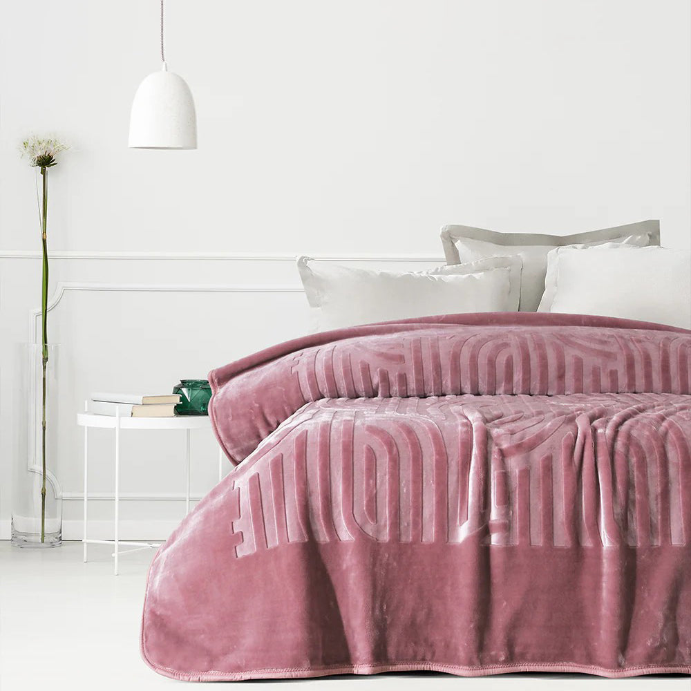 Zen - Engraved Single Blanket