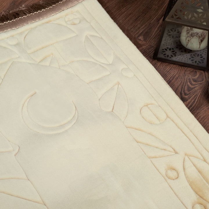 Padded Prayer Rug - Arabesque Morano Textiles
