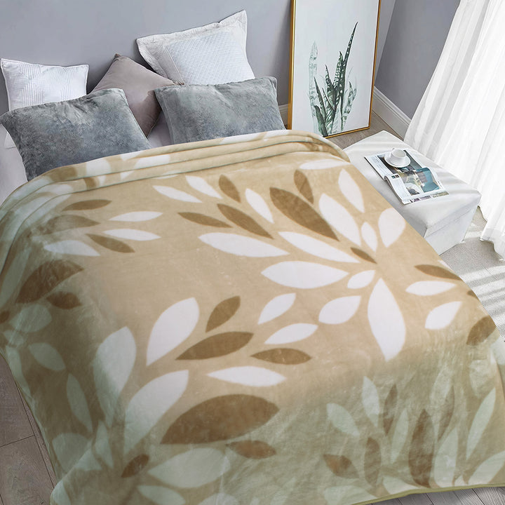 Floral - Silver Blanket Morano Textiles